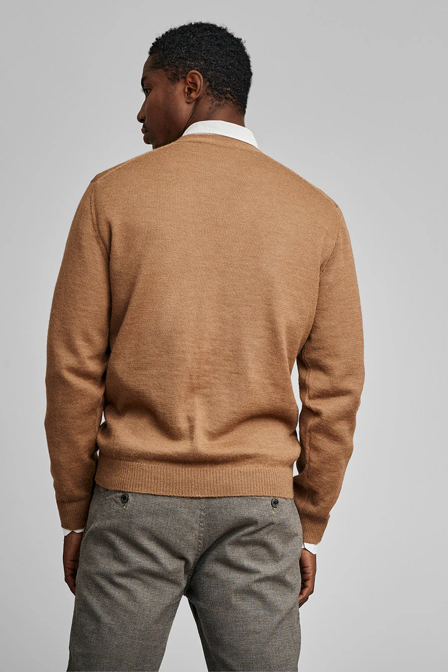 Antony Cardigan Baby Alpaca Color Camel - Image 3