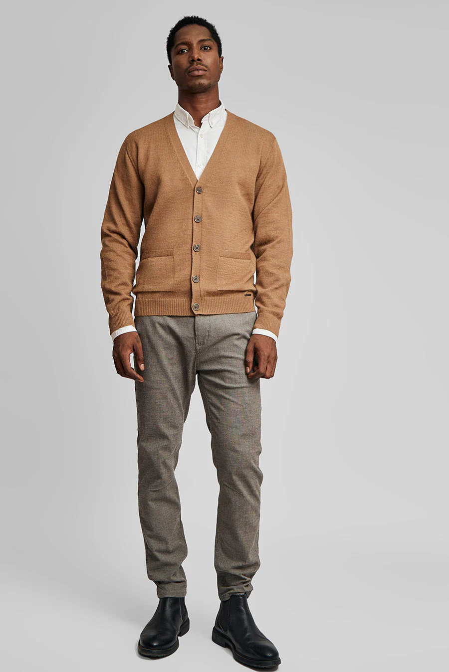 Antony Cardigan Baby Alpaca Color Camel - Image 4