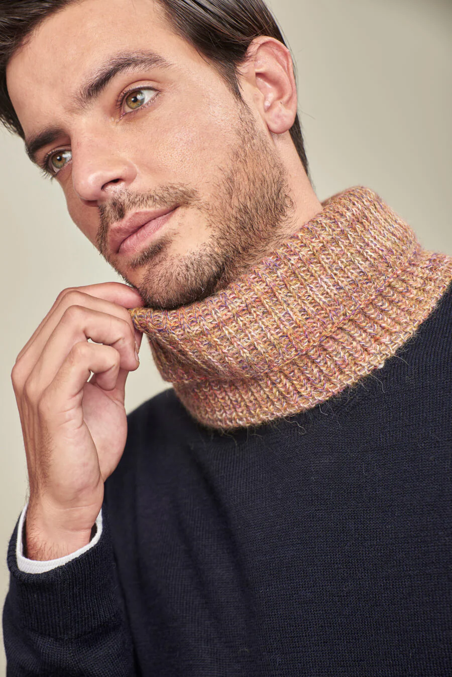 Ubicate Scarf Baby Alpaca Color Amarillo - Image 3