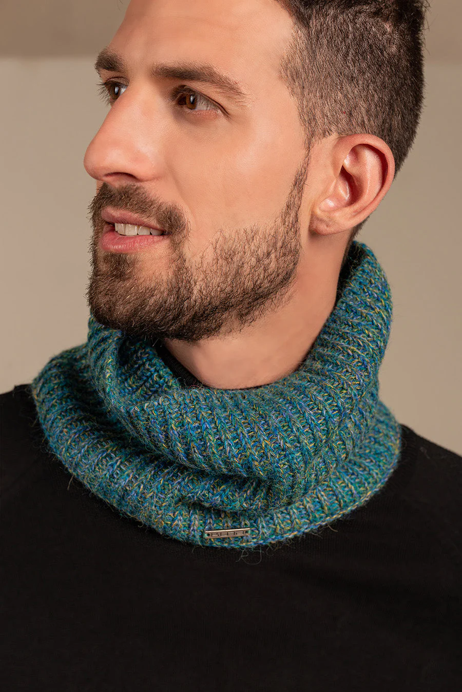 Ubicate Scarf Baby Alpaca Color Blue - Image 5