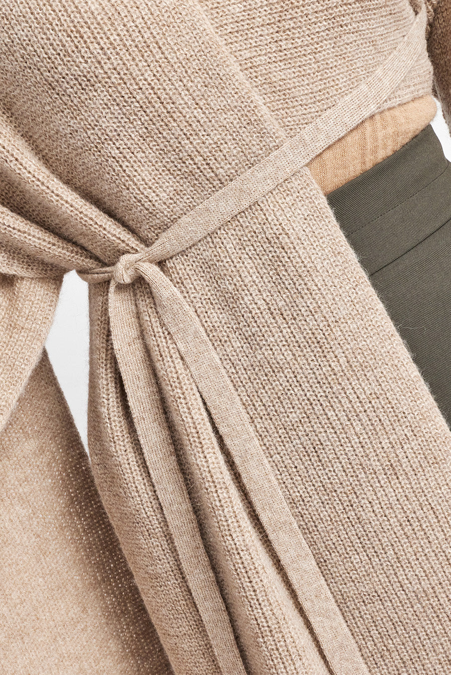 Wolfram Shawl Baby Alpaca Color Sabbia - Image 5