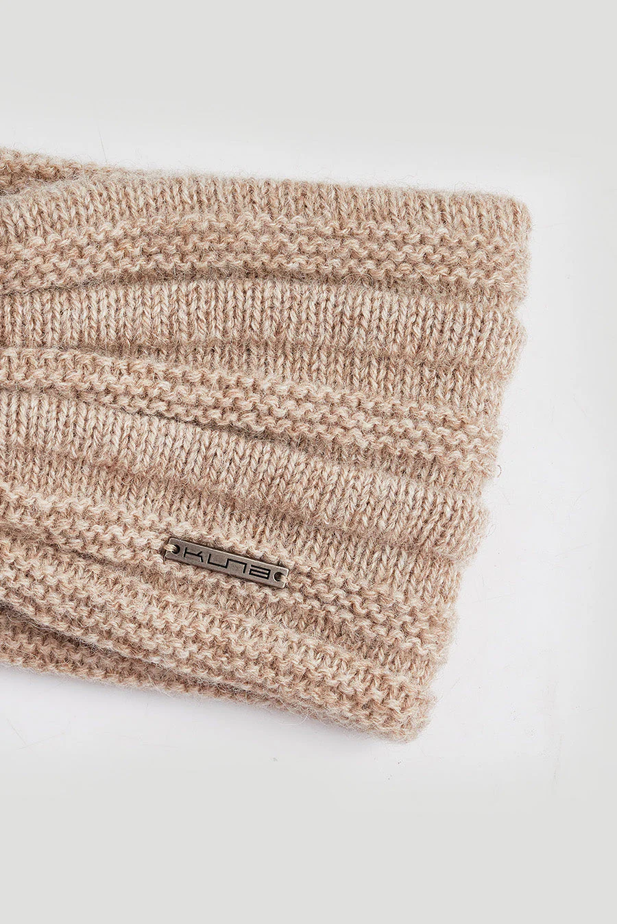 Welldone Head Band Hat Baby Alpaca Color Sabbia - Image 6