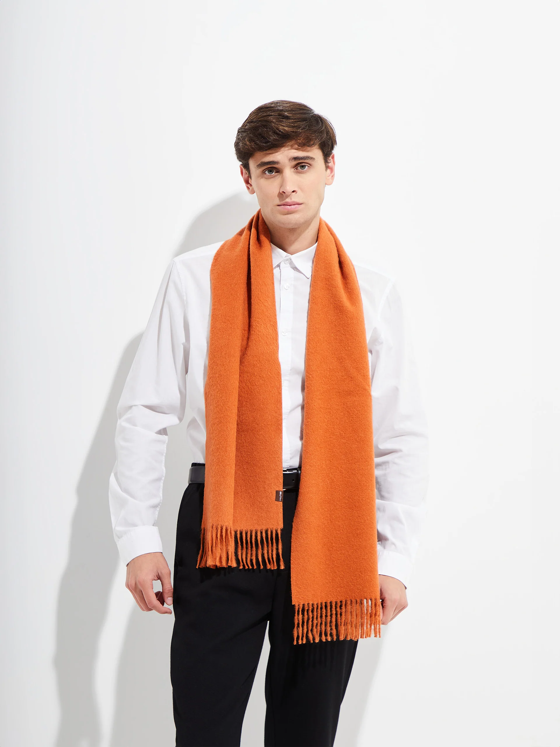 Jamas Scarf Royal Alpaca Color Orange - Image 4