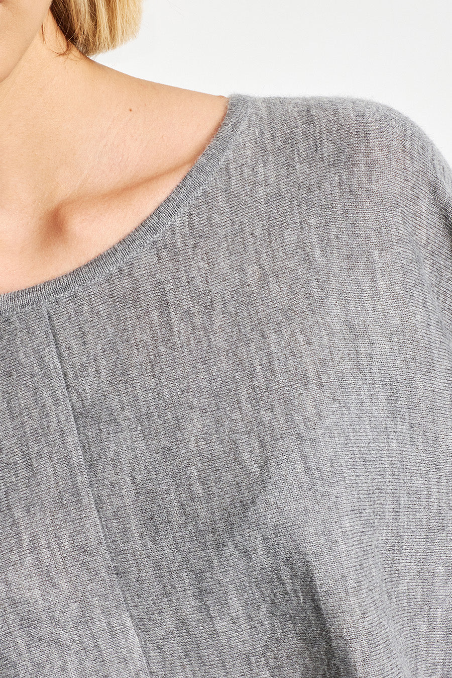 Wimar Poncho Baby Alpaca Color Nuage - Image 5