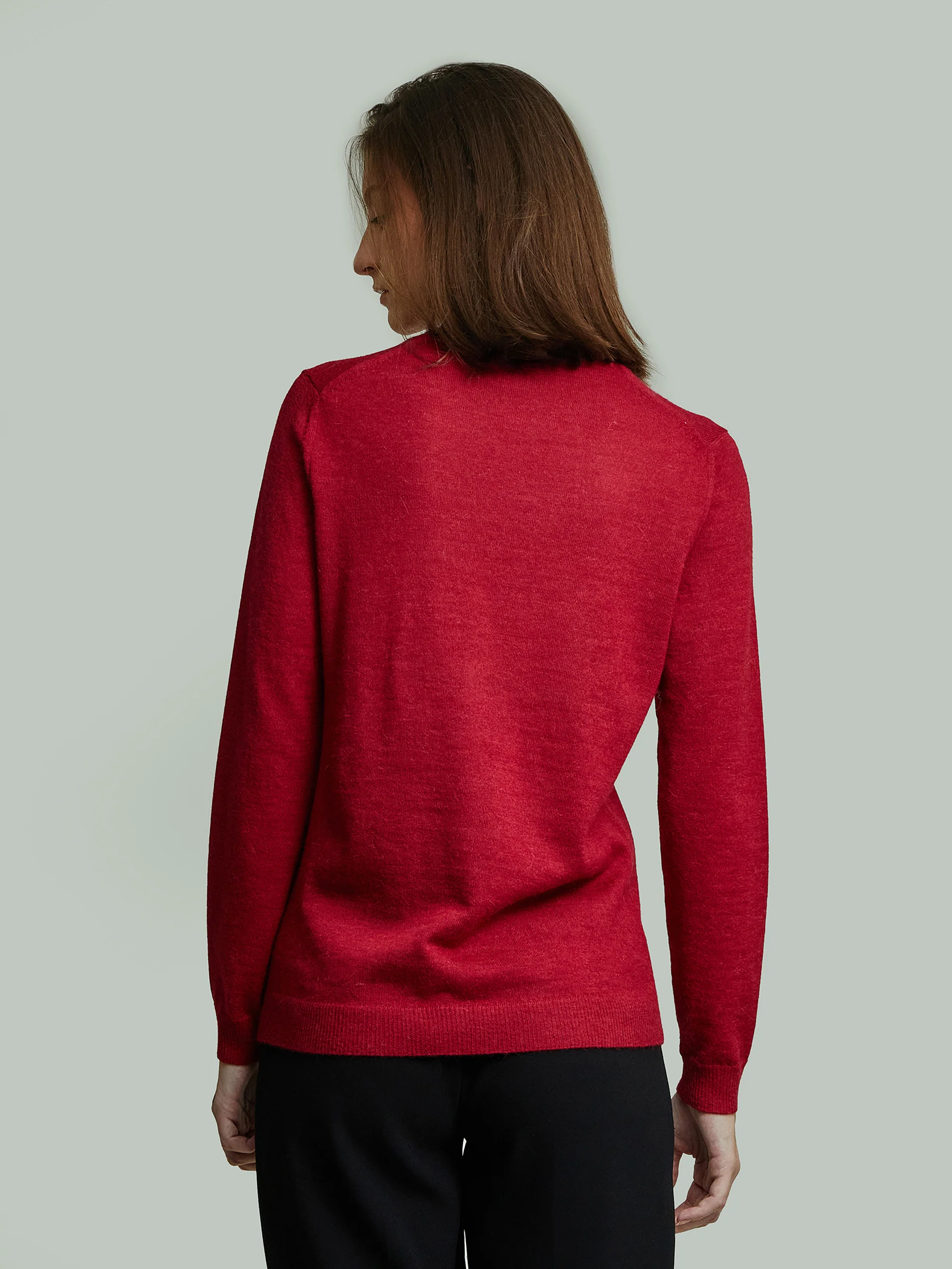 Alexia Sweater Baby Alpaca Color Rumba - Image 3