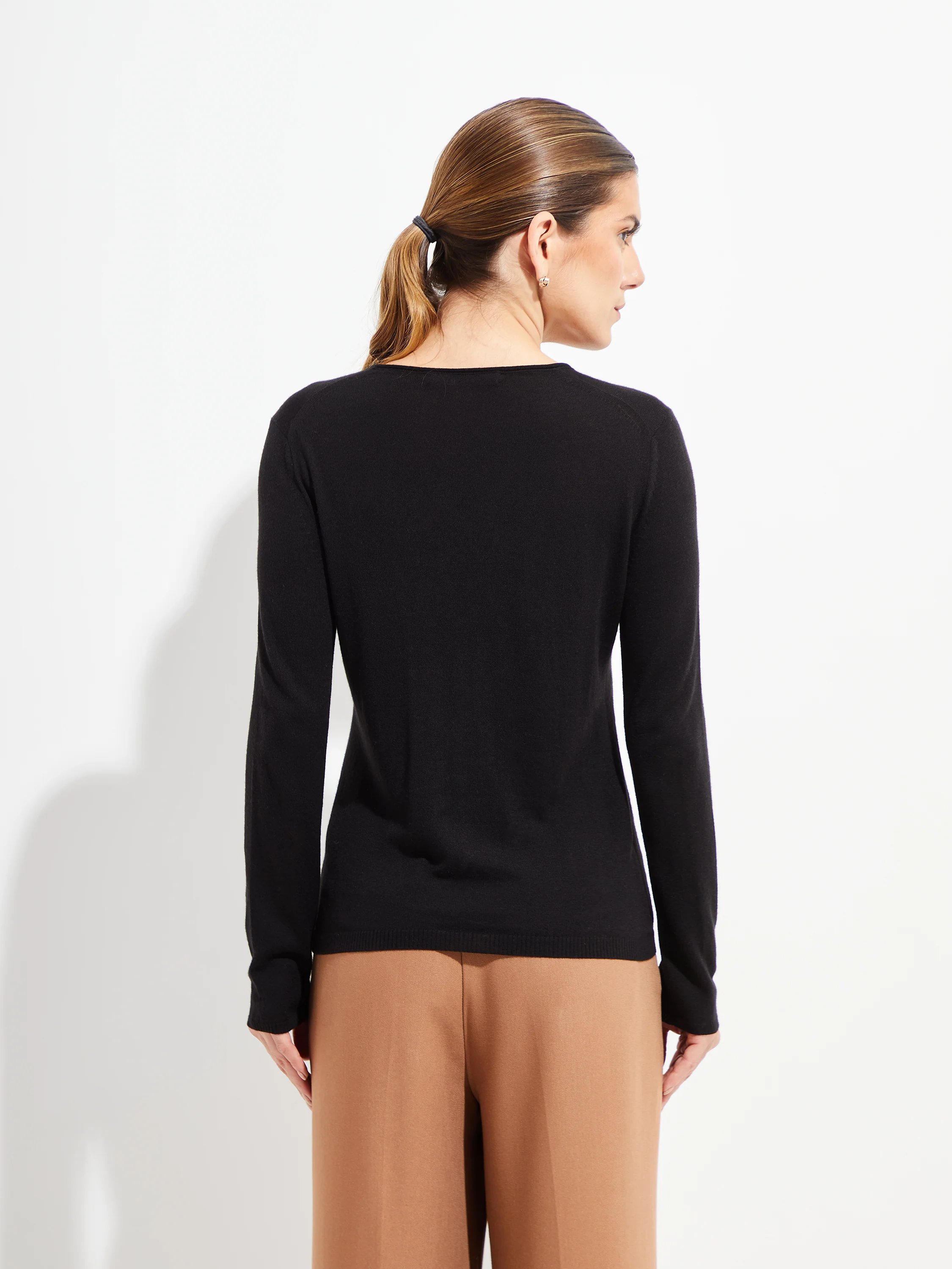 Belen Sweater Vicuña Color Black - Image 3