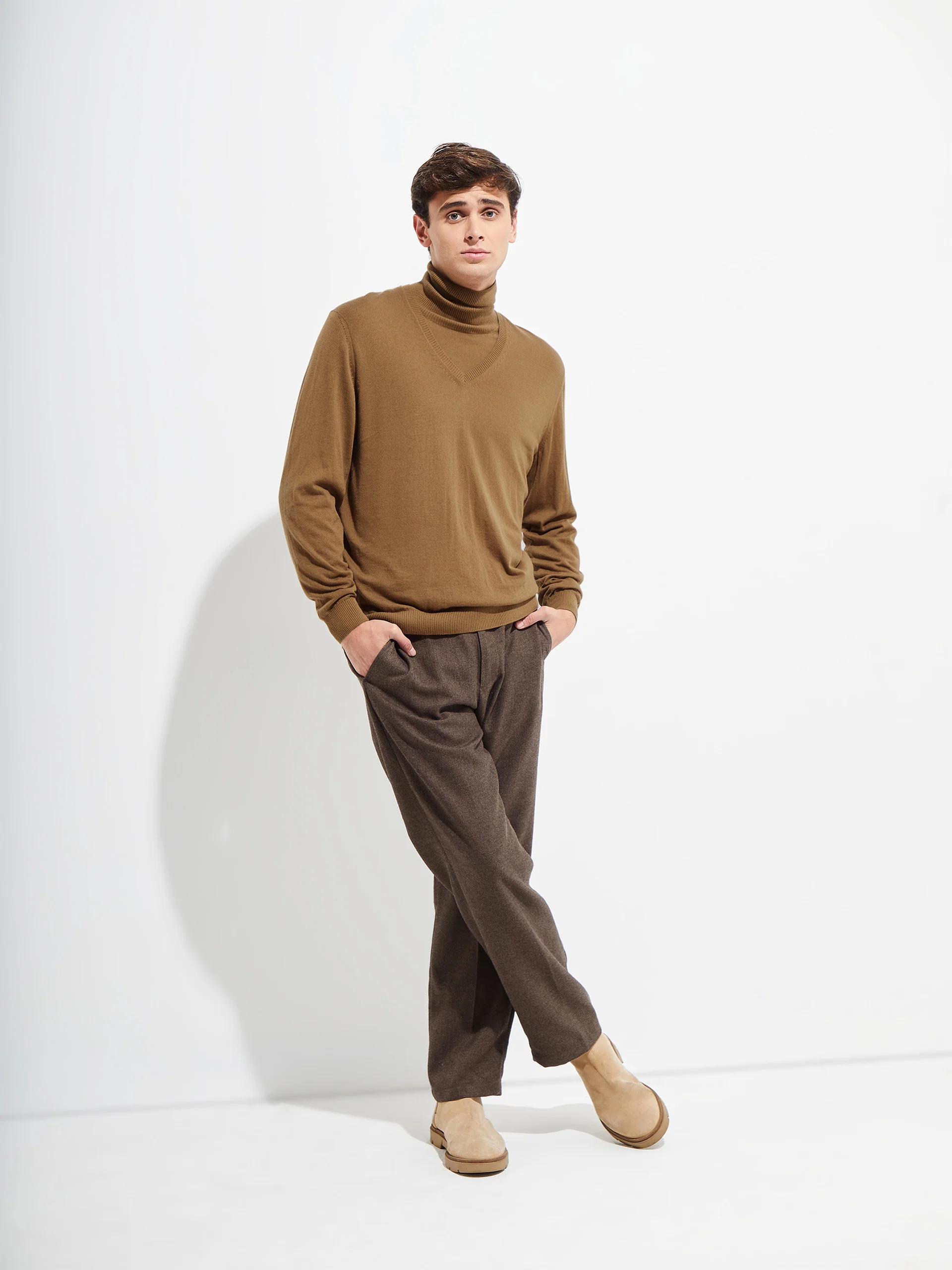 Brian Sweater Vicuña Color Camel - Image 4
