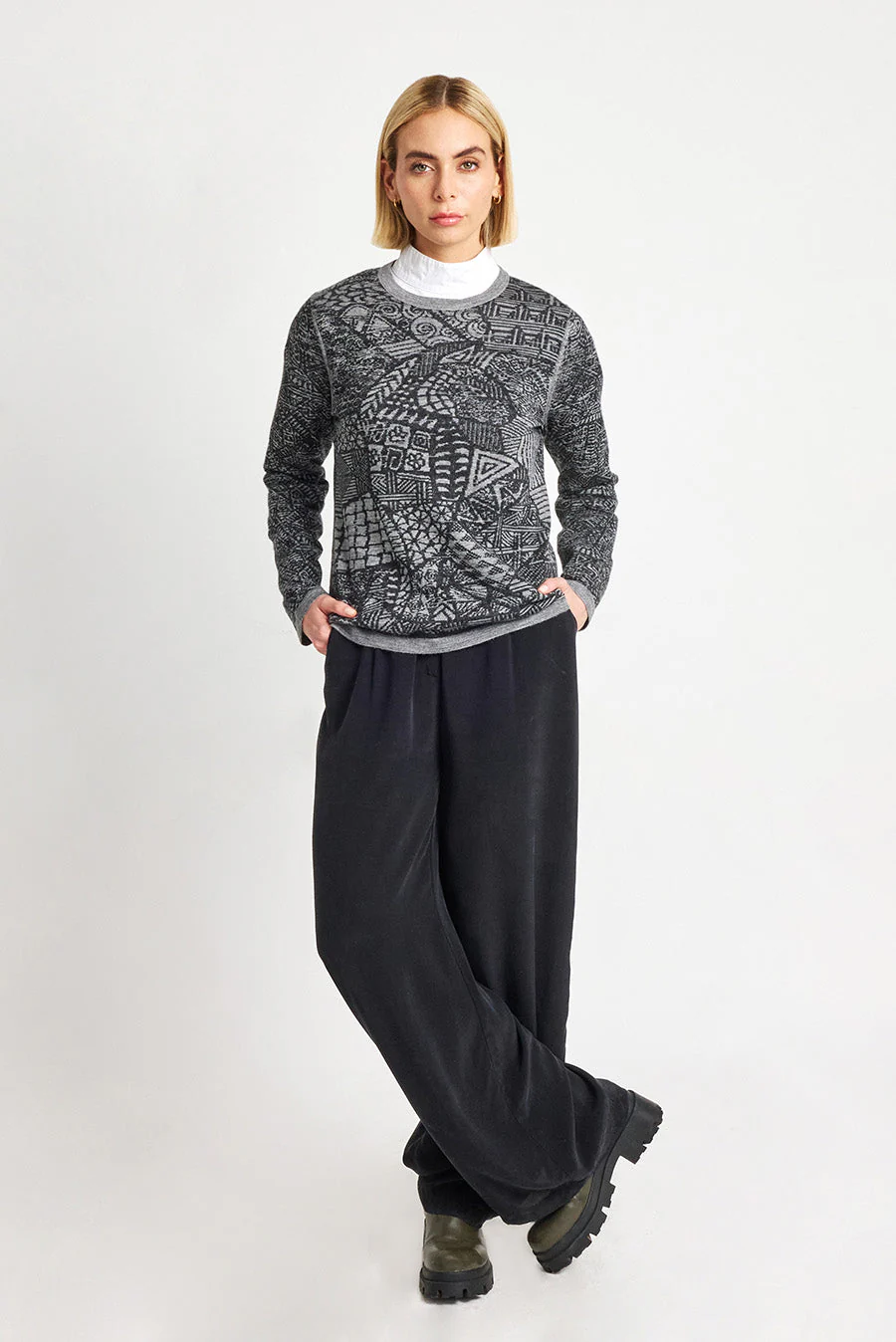 Web Sweater Baby Alpaca Color Nuage - Image 4