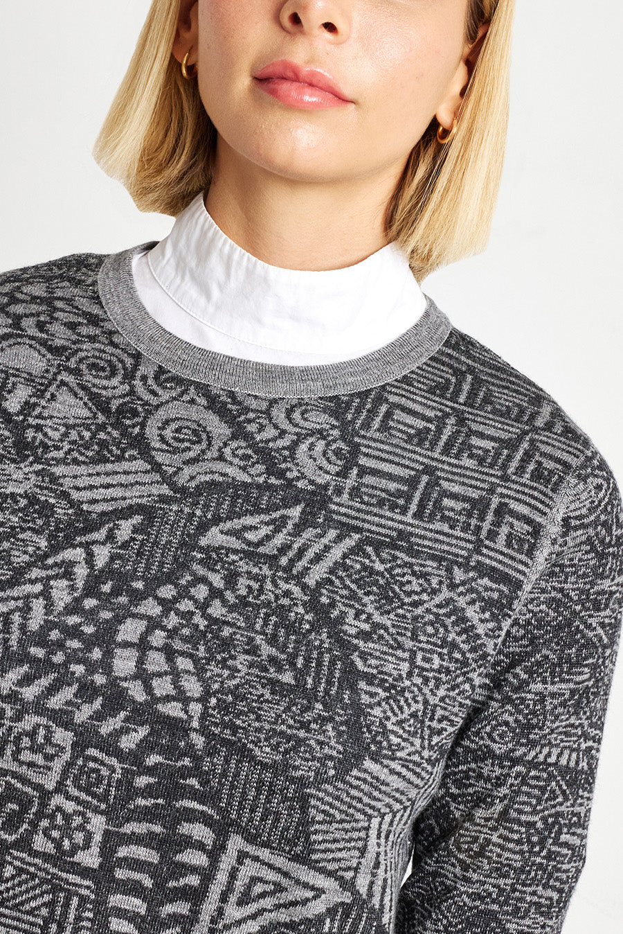 Web Sweater Baby Alpaca Color Nuage - Image 5