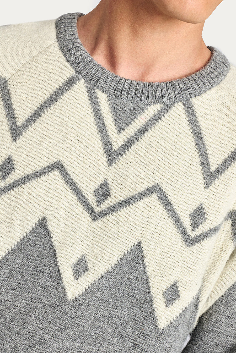 Wellington Sweater Baby Alpaca Color Nuage - Image 5