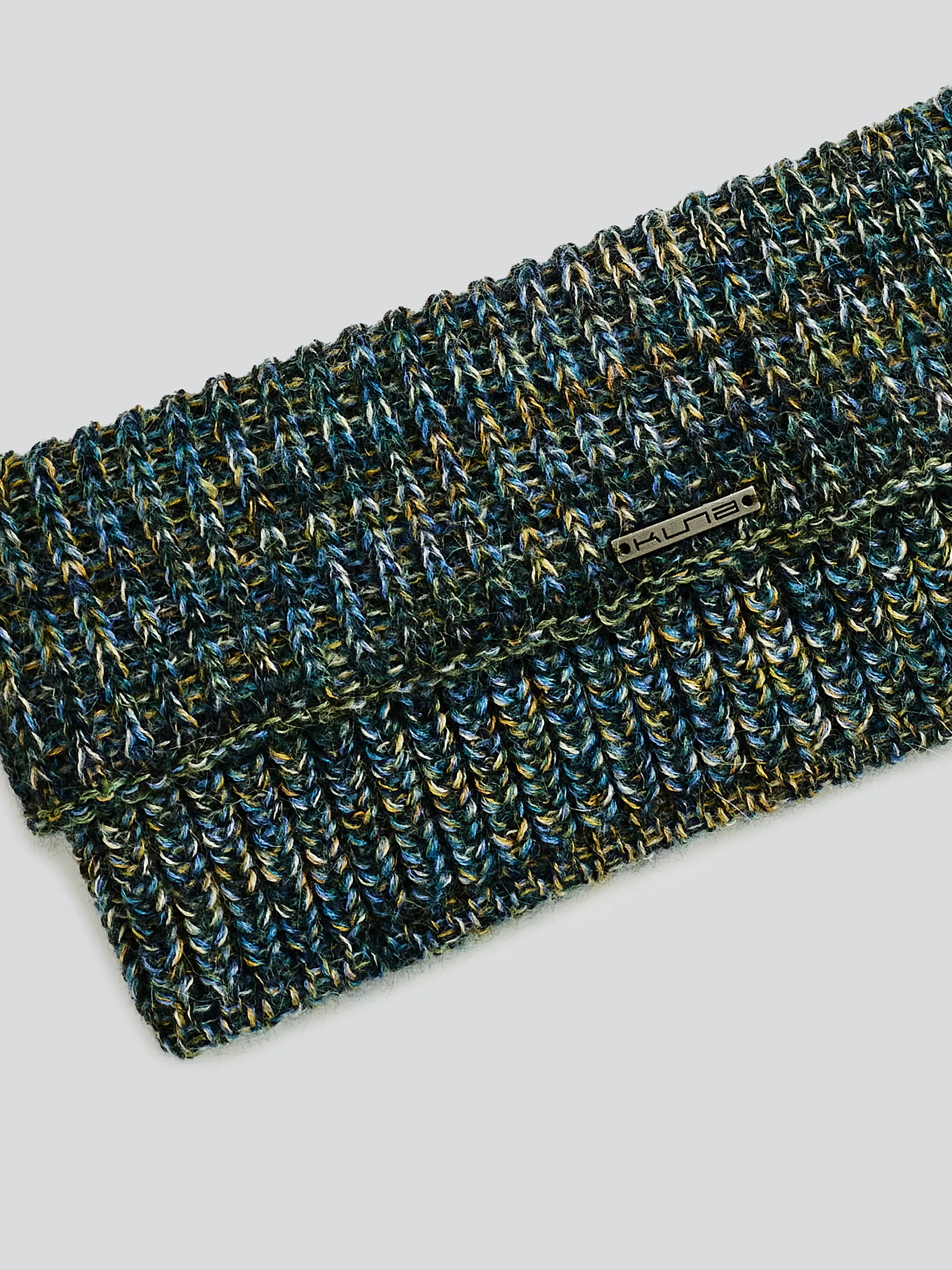 Ubicate Neck Scarf Baby Alpaca Color Turquoise - Image 6