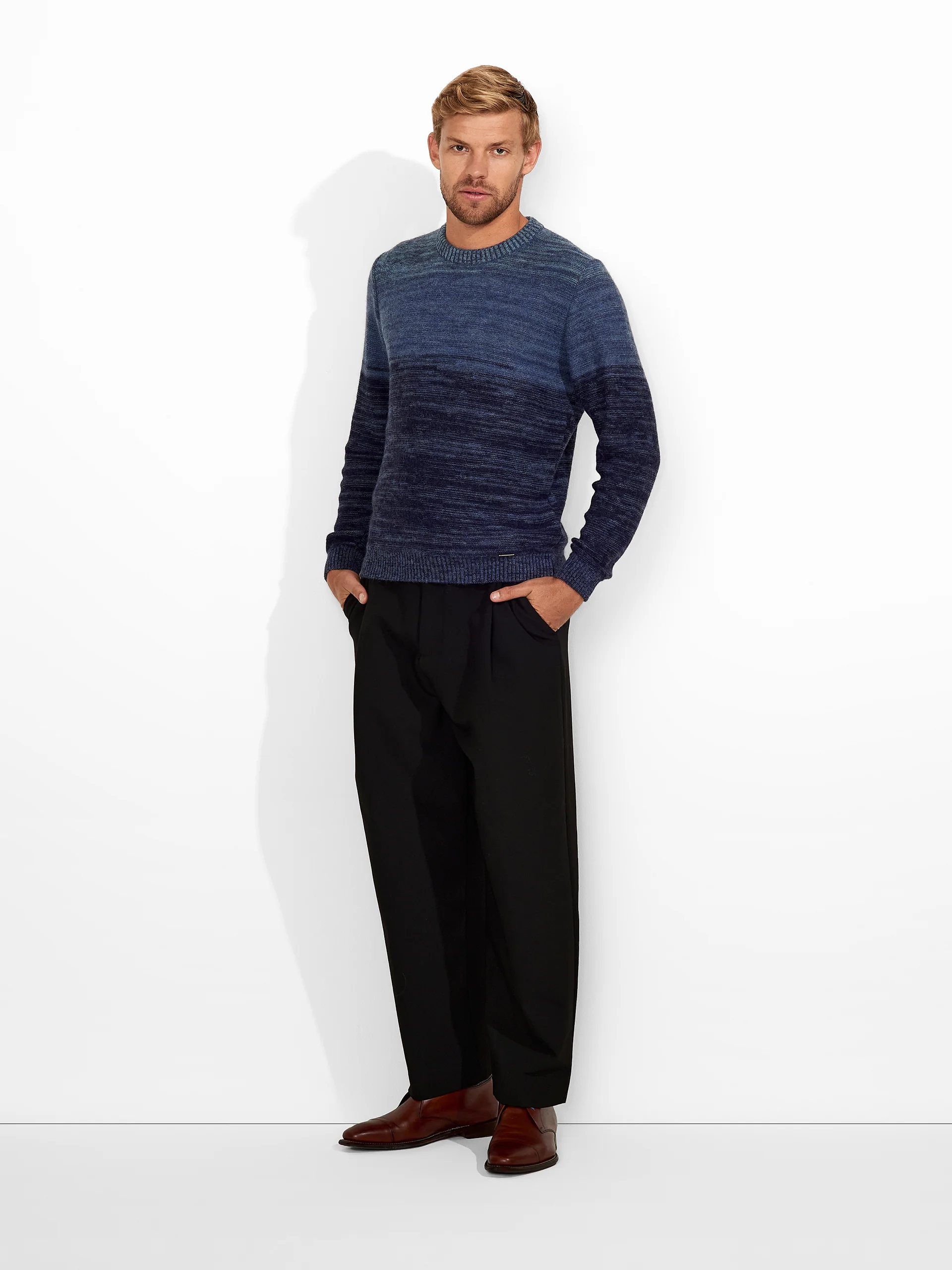 Zodiac Sweater Baby Alpaca Color Blue - Image 4