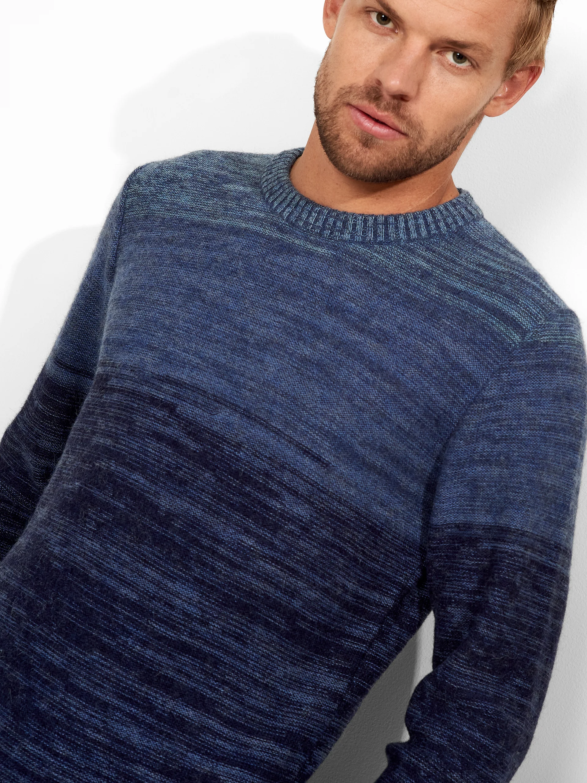 Zodiac Sweater Baby Alpaca Color Blue - Image 5