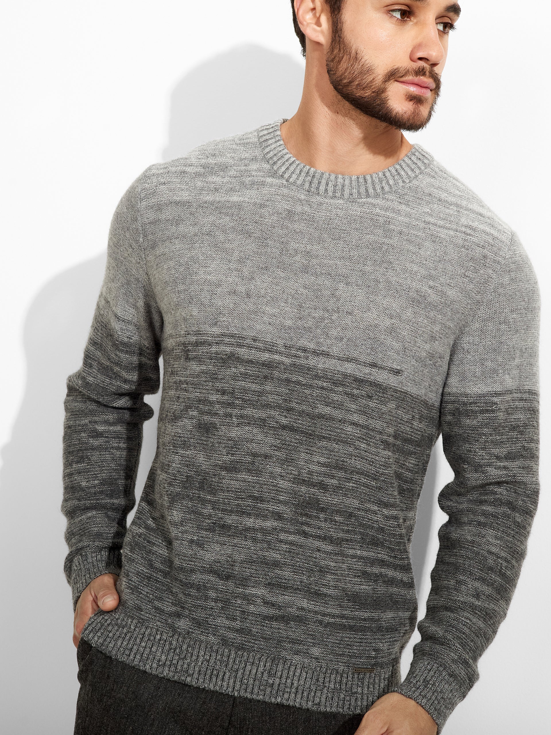 Zodiac Sweater Baby Alpaca Color Grey - Image 5