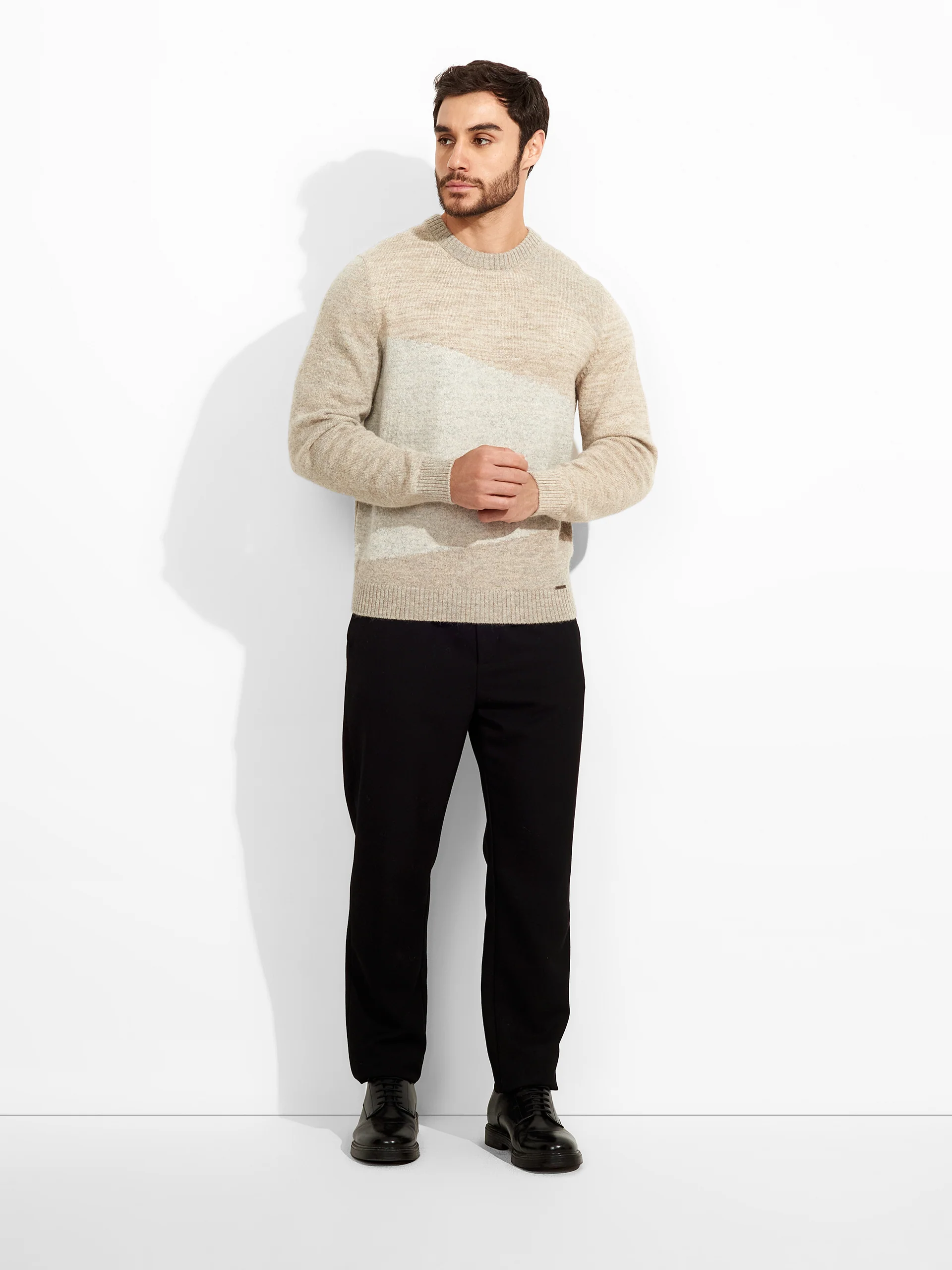 Zoe Sweater Baby Alpaca Color Beige - Image 4