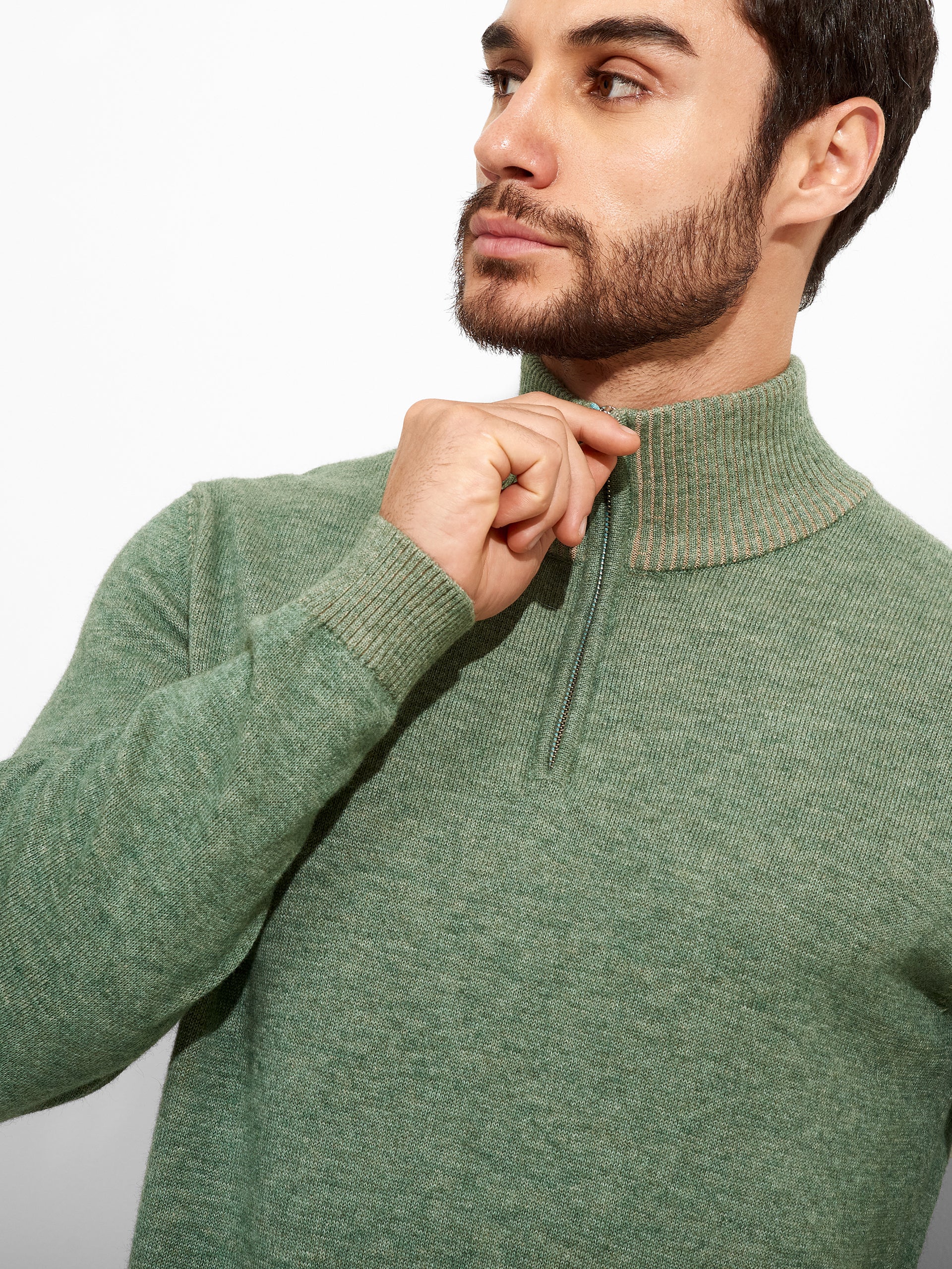 Zola Sweater Cotton Color Green - Image 5