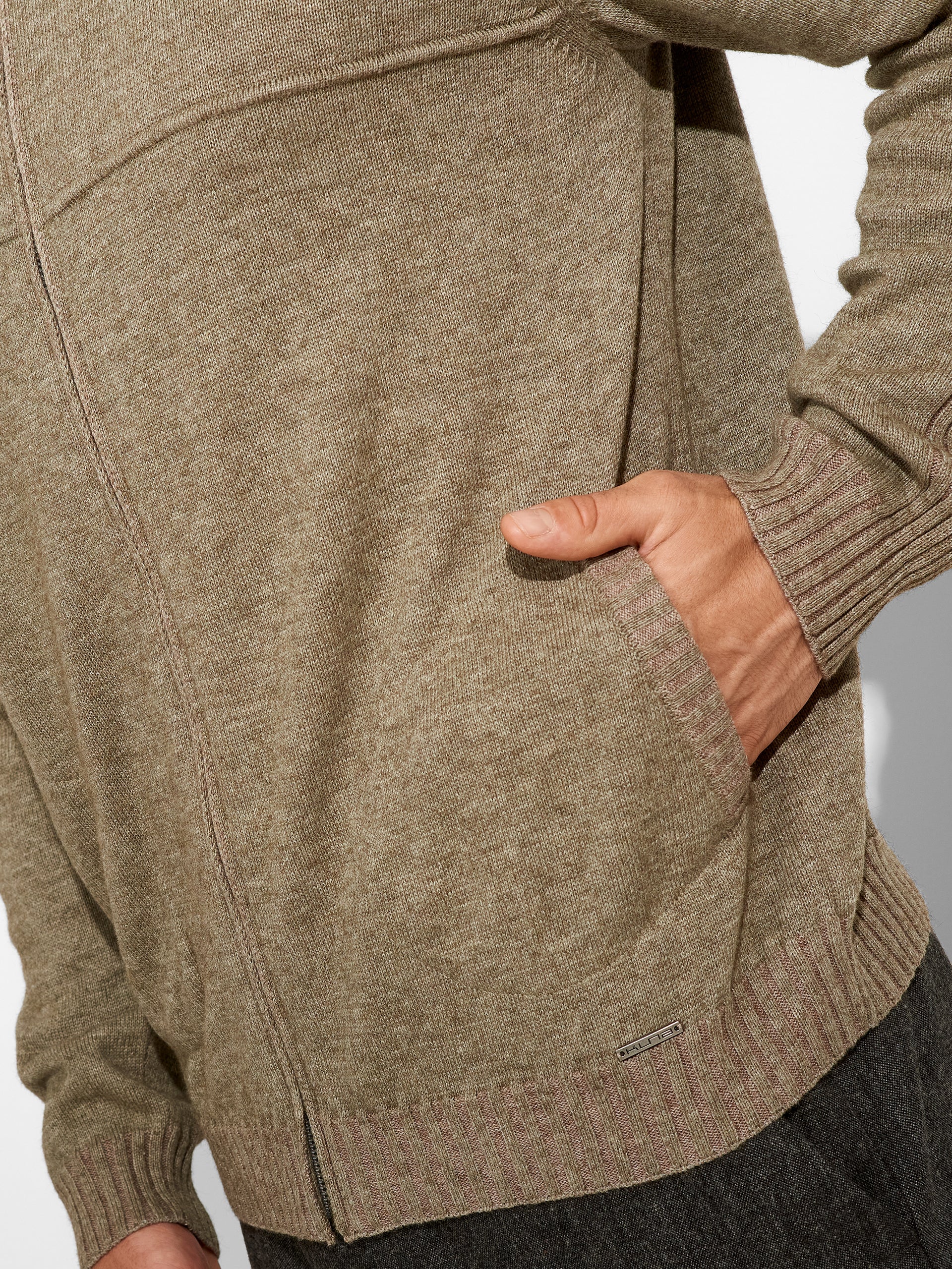 Zucchero Cardigan Cotton Color Beige - Image 5